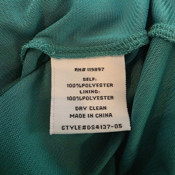 Collective Concepts Halter Maxi Dress Multicolor Lined Geometric Abstract Size M - Picture 8 of 8